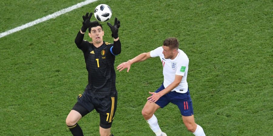 Raih Sarung Tangan Emas, Thibaut Courtois Lanjutkan Tradisi Apik Kiper Belgia di Piala Dunia