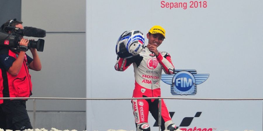 Asia Talent Cup 2018 - Mario Aji Naik Podium Lagi pada Balapan Pertama di Sirkuit Sepang