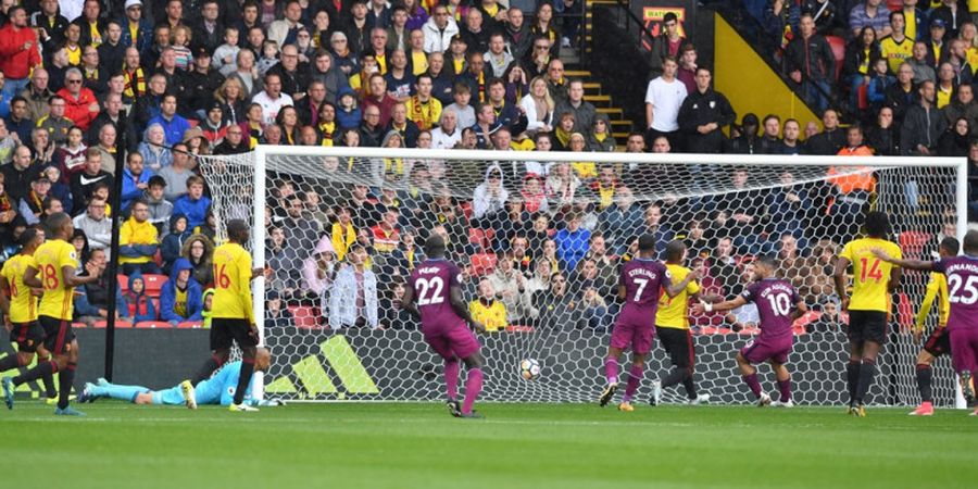 Paruh Babak Watford Vs Manchester City - Duet Maut The Citizens Jadi Mimpi Buruk Tuan Rumah