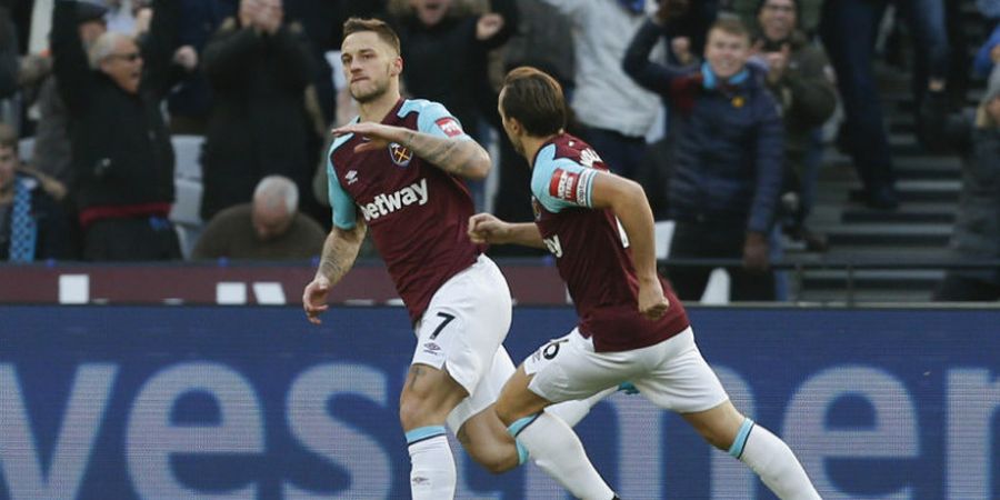 Hasil Babak I - Marko Arnautovic Bawa West Ham Ungguli Chelsea