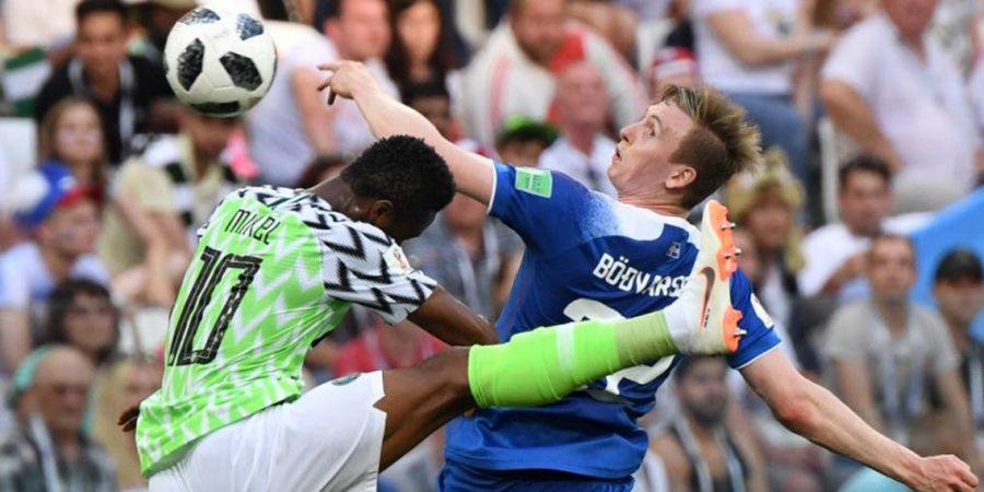 Hasil Babak I - Nigeria Buntu, Islandia Hanya Kurang Beruntung