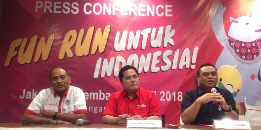 Asian Games 2018 Fun Run Targetkan 7.000 Peserta