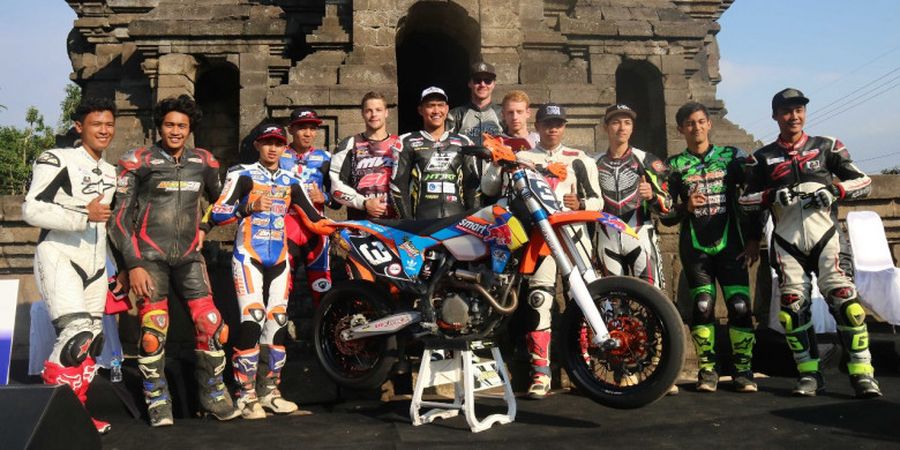 Ratusan Pebalap Indonesia Ramaikan Indonesia Supermoto Championship 2017, Gereget!