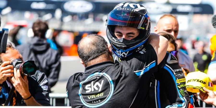 Francesco Bagnaia Berhasil Ikuti Jejak Sang Mentor pada Hari Pertama MotoGP Catalunya