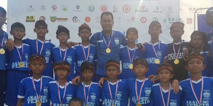 Akademi Persib Sukses Jadi yang Terbaik di China