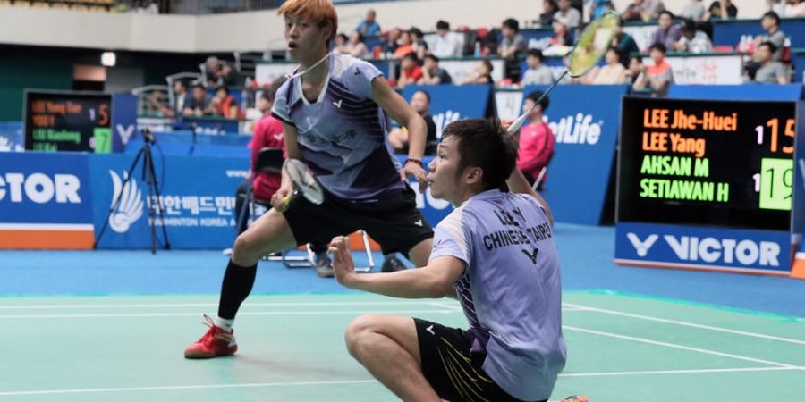 Hasil India Open 2019 - Duet Ganda Putra Taiwan Ini Belum Habis