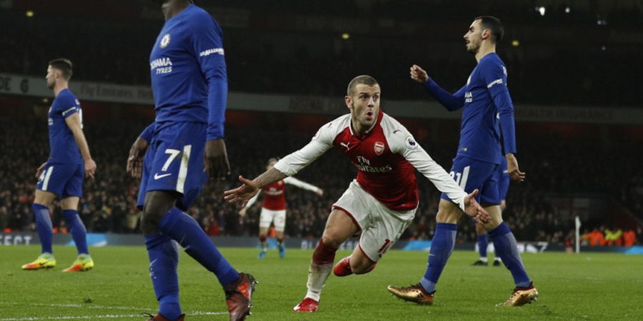 Bobol Gawang Chelsea, Jack Wilshere Akhiri Kemandulan di Liga Inggris dalam 955 Hari