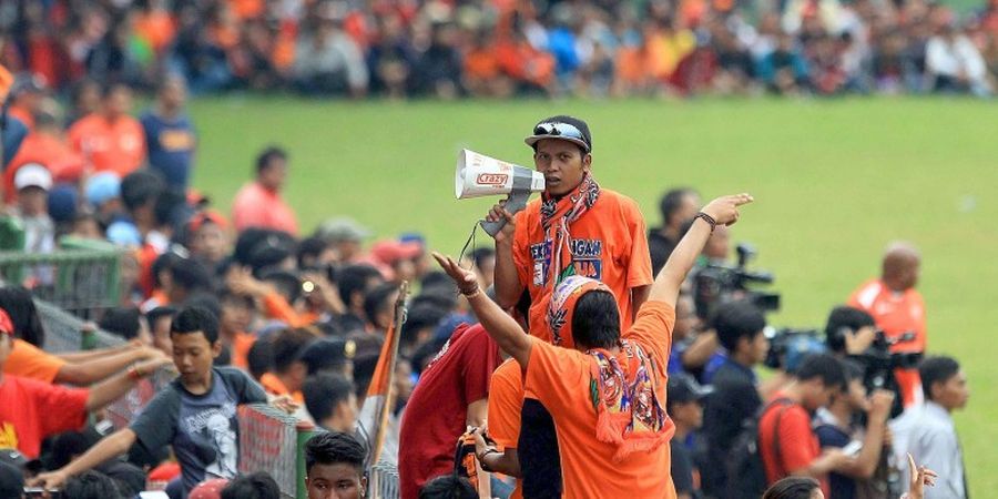 The Jakmania Absen dalam Acara Jumpa Suporter di Kemenpora