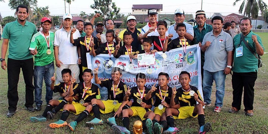 SSB Mayang Putra Wakili Sumut ke Babak Nasional Piala Menpora U-12