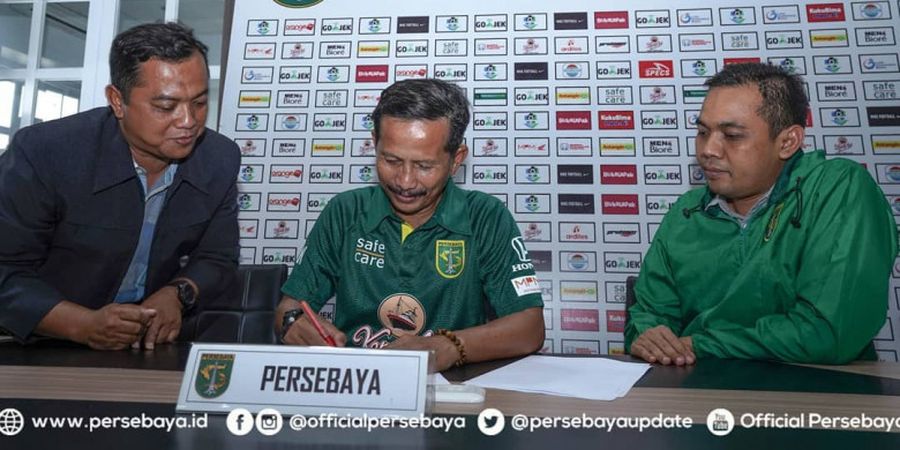 Djadjang Nurdjaman Lepas Dua Pemain Persebaya Surabaya karena Merasa Kasihan