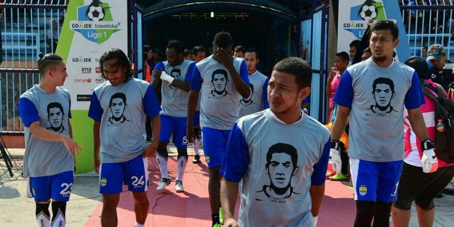 Inilah Cara Pemain Persib Bandung Mengenang Almarhum Choirul Huda