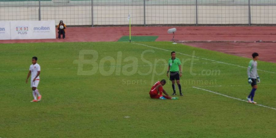 Indonesia Vs Myanmar - Timnas U-22 Tertinggal di Babak Pertama