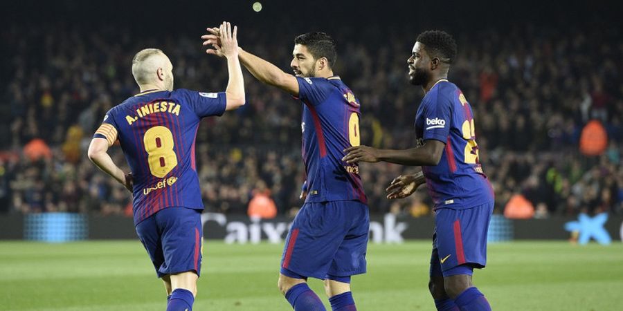 Samuel Umtiti Ungkap Maksud Rayakan Gol Bunuh Diri Saat Barcelona Menang atas AS Roma