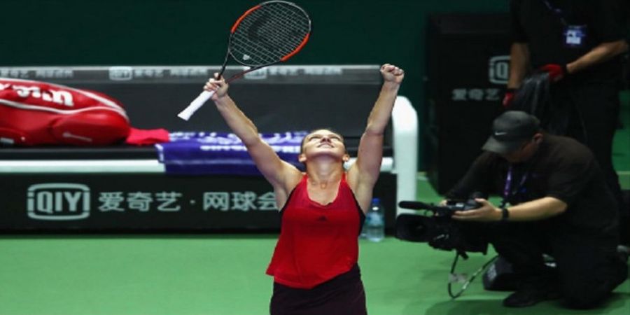 WTA Finals 2017 - Giliran Simona Halep dan Caroline Wozniacki yang Cicipi Manisnya Kemenangan