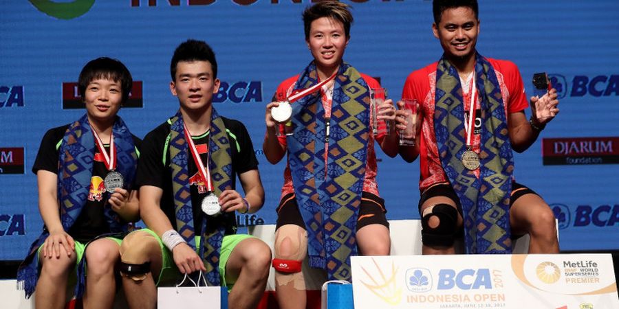 Indonesia Open 2018 Akan Jadi Turnamen Level 2 dengan Hadiah Uang Tunai Paling Banyak