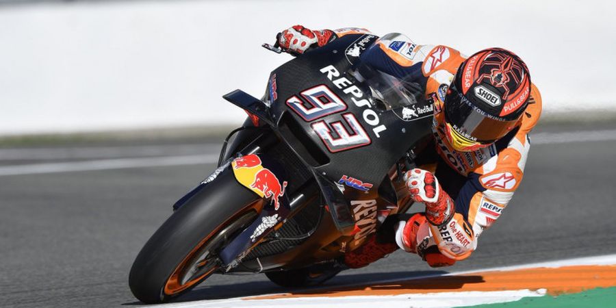 Tes Valencia - Kendala Cuaca Bikin Marc Marquez Tak Bisa Tampil Maksimal