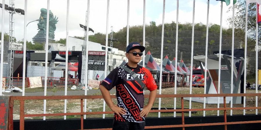 Bintang Balap Slalom Indonesia Pantau Lawan Lewat Facebook