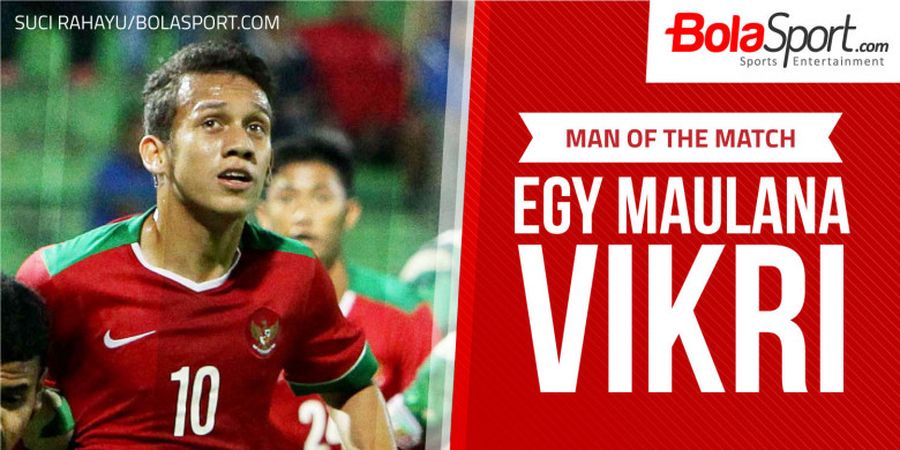 Man of The Match Indonesia Vs Myanmar - Egy Maulana Vikri, Tak Tergantikan dan Paling Stabil Sepanjang Turnamen