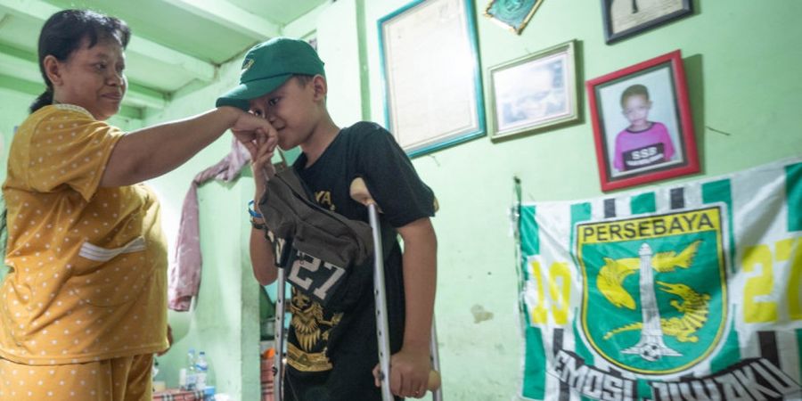 Begini Tekad Baja Bonek Cilik untuk Persebaya Surabaya