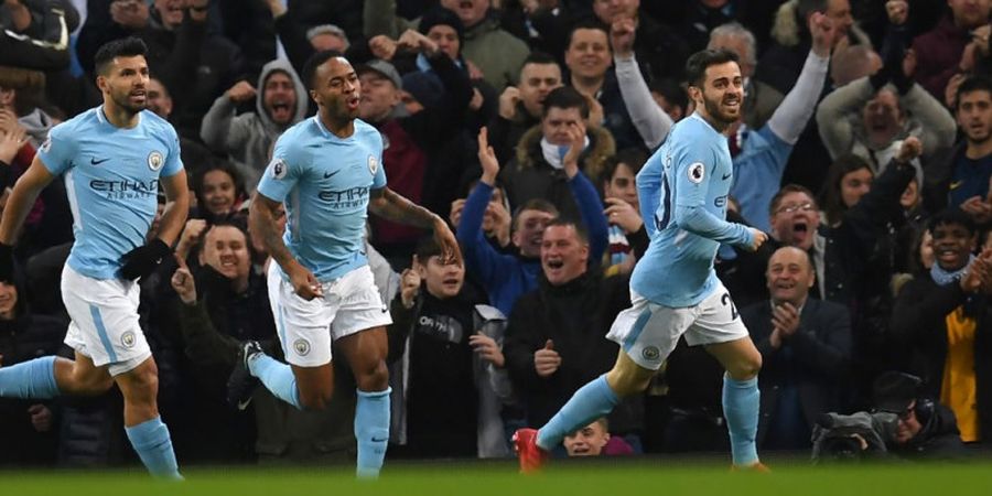 Manchester City Vs Leicester - Babak Pertama, Kedua Tim Bermain Imbang