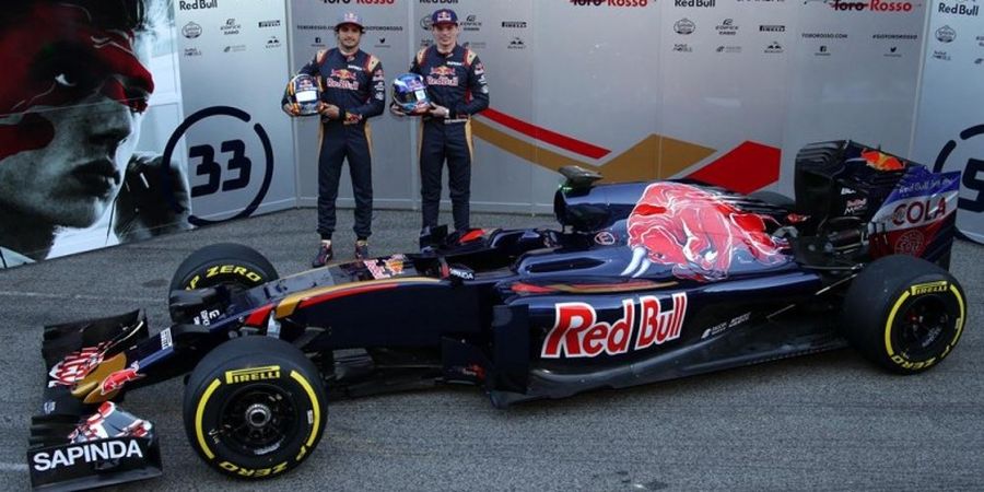 Tampilan Baru Mobil Toro Rosso untuk Formula 1 2016