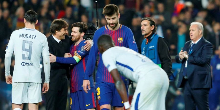 Lionel Messi Tersipu Malu oleh Pujian Setinggi Langit Antonio Conte