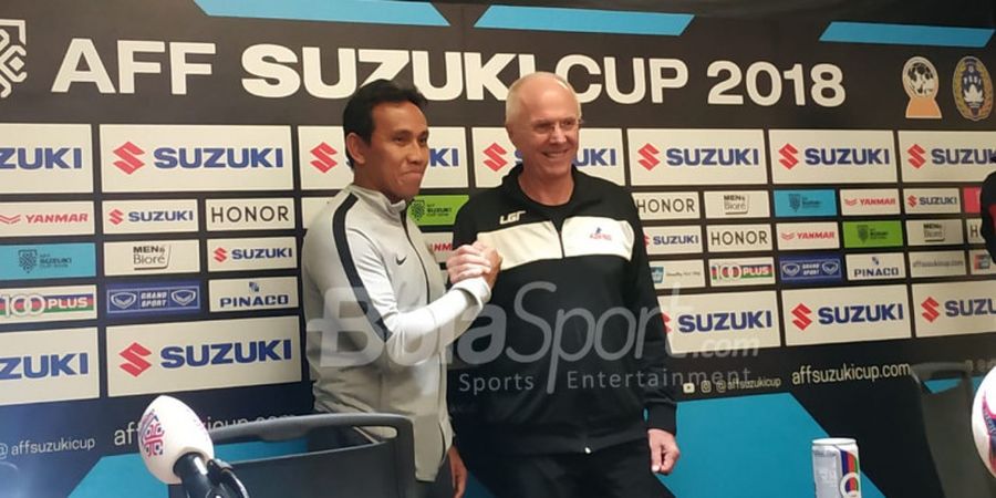 Piala AFF - Sven-Goran Eriksson Anggap Timnas Indonesia Hanya Kurang Beruntung