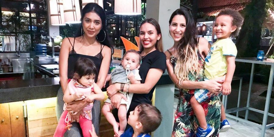 3 WAGs Bali United Habiskan Waktu bersama, Cocok Dipanggil 'Macan'