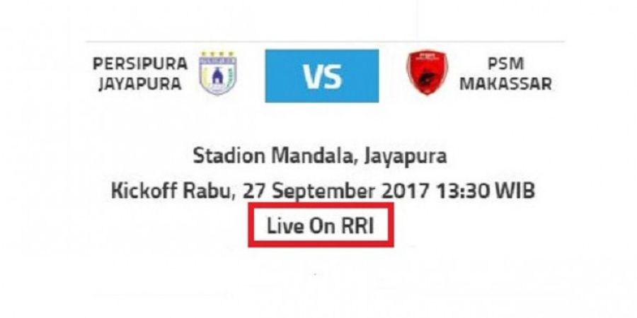 Persipura vs PSM Makassar Disiarkan Lewat Radio, Begini Reaksi Netizen Hingga Bawa-bawa Sila Kelima Pancasila