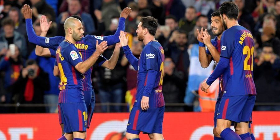 Hasil Barcelona Vs Celta Vigo - Pesta Gol, Blaugrana Susul Real Madrid ke Perempat Final Copa del Rey