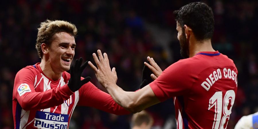 Hasil Lengkap Liga Spanyol Kamis (1/3/2018) - Atletico Madrid dan Getafe Pesta Gol