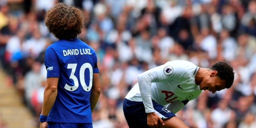 Tottenham Vs Chelsea - Jumlah Tekel Sukses David Luiz Melebihi 5 Gelandang Tottenham!