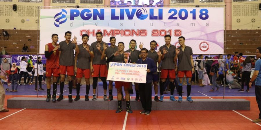 PGN Livoli 2018 - Pertahankan Gelar Juara, Samator Tuntaskan Tugas Berat