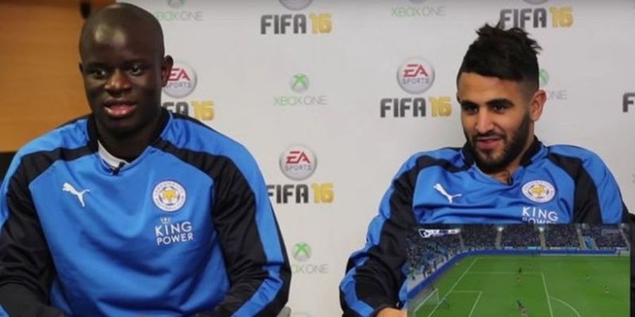 Via FIFA 16, Mahrez Prediksi Leicester Kalahkan Arsenal 
