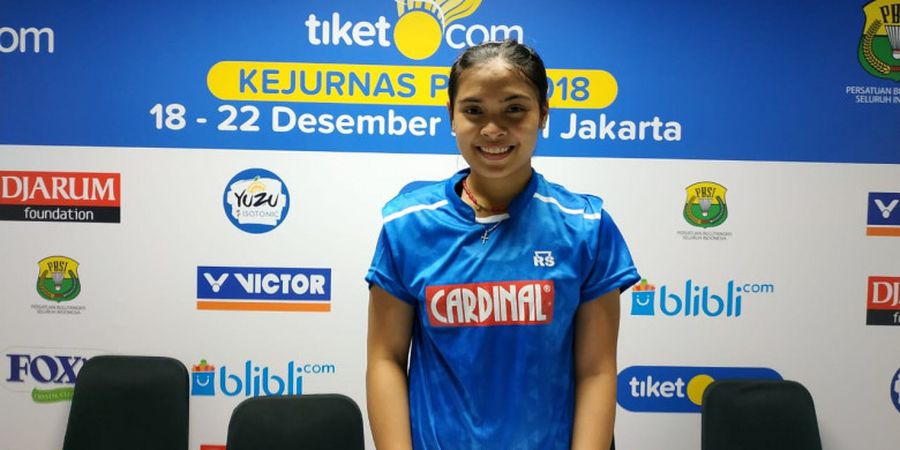 Final Kejurnas PBSI 2018 - Gregoria Mariska Sumbang Poin untuk Mutiara Cardinal