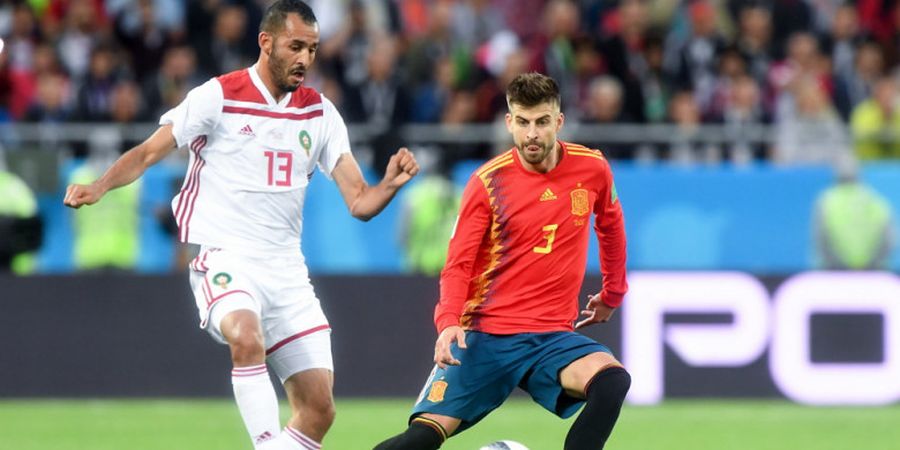 Pelanggaran Keras Gerard Pique Lolos dari VAR dan Kartu Merah