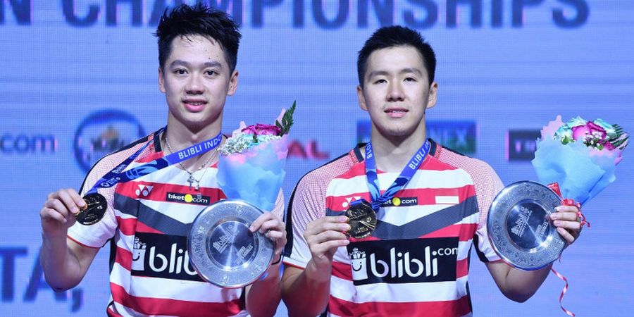 Kevin Sanjaya Lakukan Ritual Unik Jelang Tampil di Kejuaraan Dunia 2018