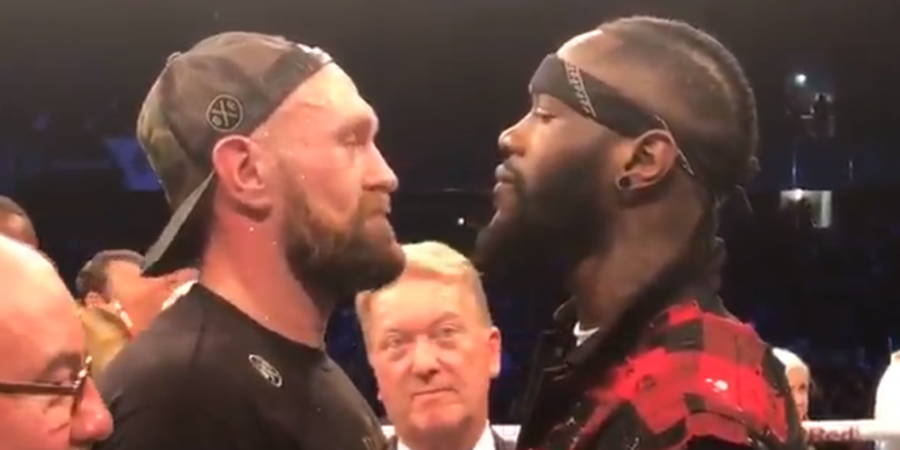 Duel Penyelamatan Diri Tyson Fury dan Deontay Wilder