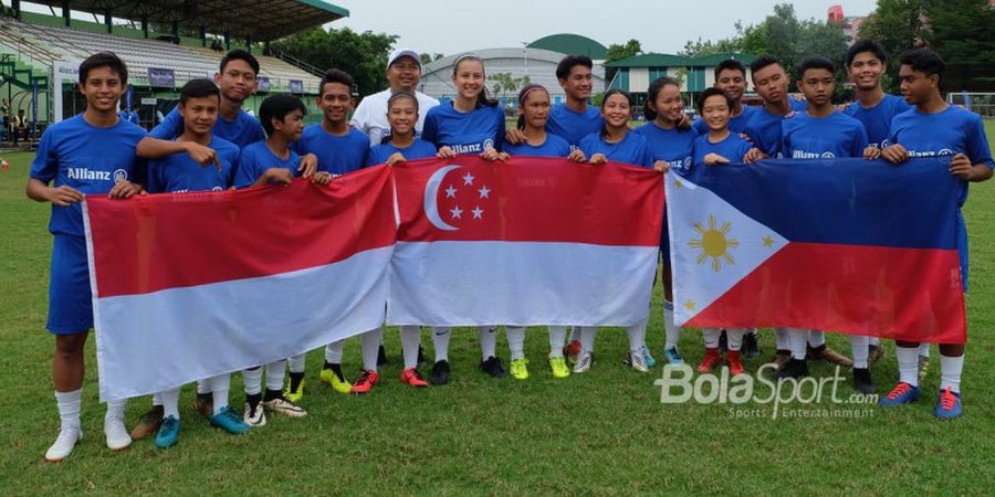 Allianz Junior Football Camp 2018: Rasakan dan Rayakan Perbedaan