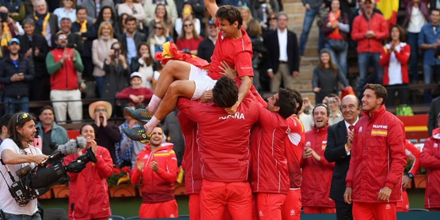 Berkat si Raja Tanah Liat, Spanyol Melaju ke Babak Semifinal Davis Cup