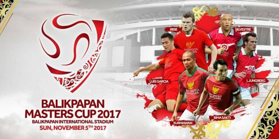 Inilah Daftar Legenda Timnas Indonesia, Liverpool dan Arsenal dalam Master Cup 2017