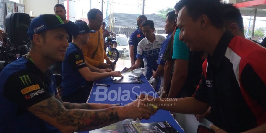 Yamaha Lakukan Meet and Greet dengan Dua Pebalap Kelas Dunia MXGP 2018