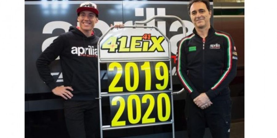 Resmi! Aleix Espargaro Semakin Awet Bersama Aprilia