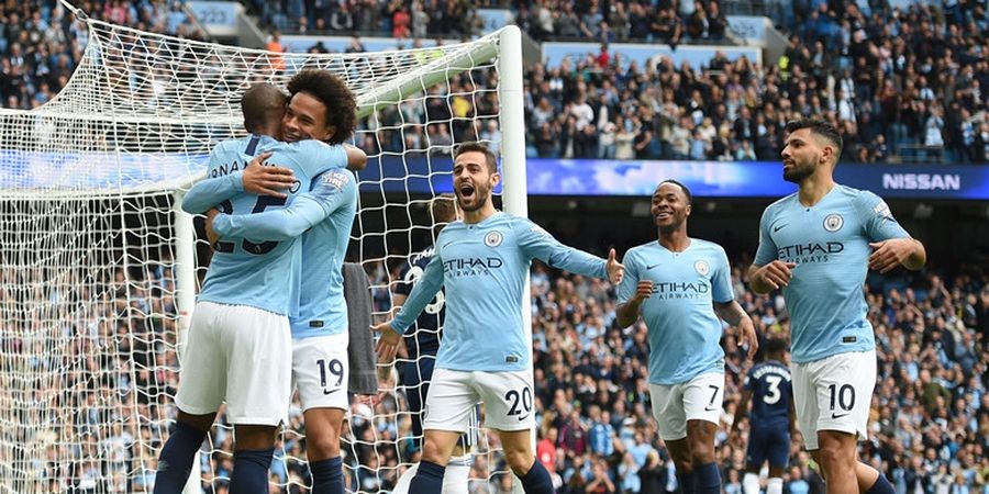 Susunan Pemain Cardiff Vs Manchester City - Sergio Aguero Pimpin Lini Serang The Citizens