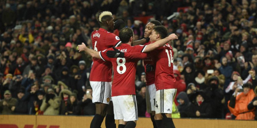 Hasil dan Klasemen Lengkap Liga Inggris Pekan 23 - Manchester United Pangkas Jarak dengan The Citizen, Liverpool Geser Chelsea