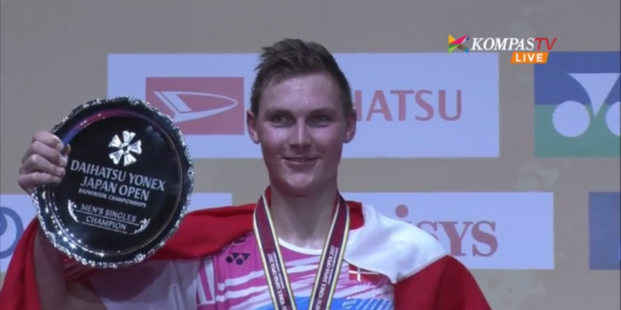 Juara Japan Open 2017, Viktor Axelsen Punya Sederet Ekspresi Wajah Memeable yang Bikin Ngakak 