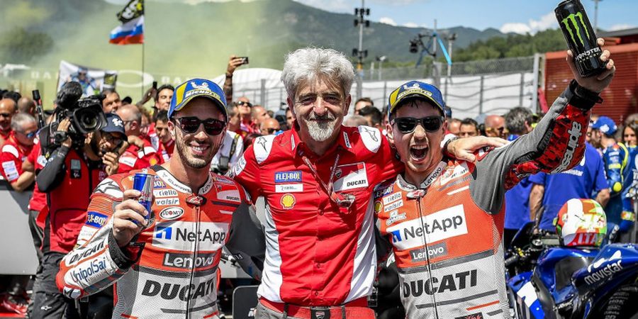 Bos Ducati Akui Fokus Tim Lebih Besar ke Dovizioso pada MotoGP 2018