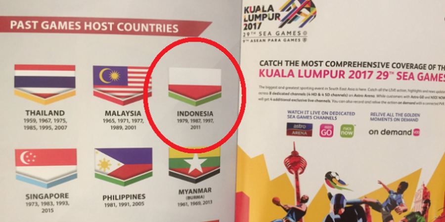 Resmi, Malaysia Minta Maaf atas Insiden Pencetakan Bendera Indonesia Terbalik