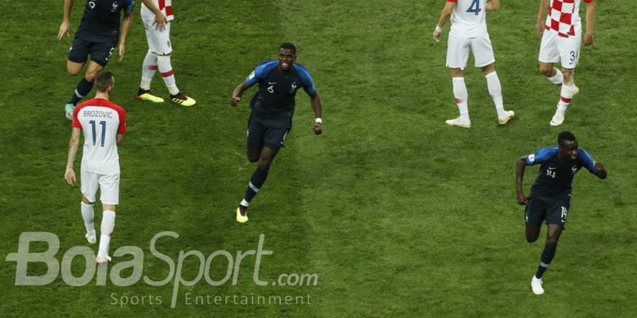 Paul Pogba Terciduk Mengenakan Jersey Timnas Argentina Milik Mantan Rekannya