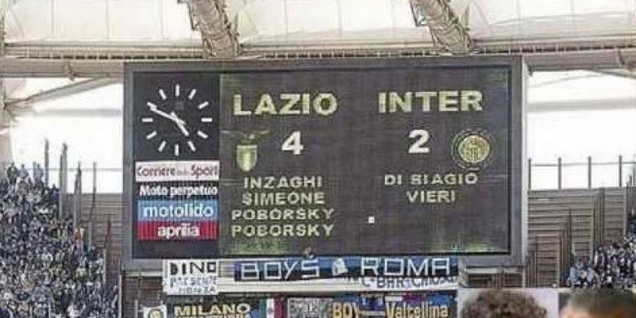 Ingat Laga Dramatis Lazio Vs Inter Milan Musim 2001-2002? Ada Sosok Tak Asing bagi Pendukung Persib Bandung Terekam Kamera